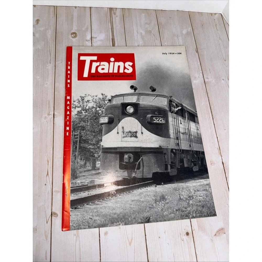 Trains Magazine July 1954 Volume 14 No. 9 Railroad History Kalmbach Publishing